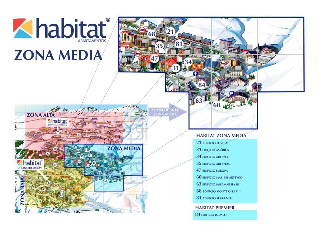 Apartamentos Habitat Zona Media โมนาชิล ภายนอก รูปภาพ